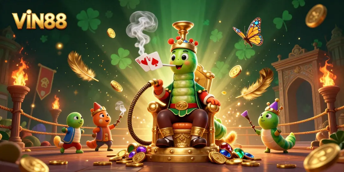 Engage with the captivating atmosphere of VIN88's 3D digital casino illustration, evoking excitement and strategy.