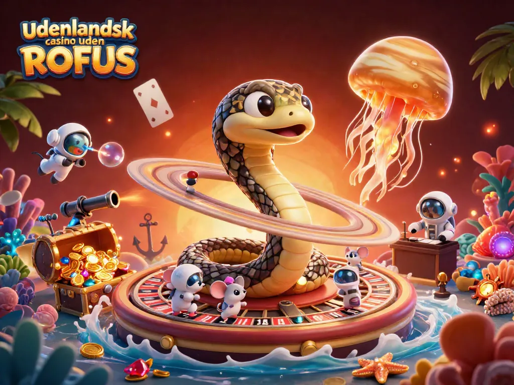 Engage with udenlandsk casino uden ROFUS, exploring vibrant cosmic gaming amidst dazzling elements.