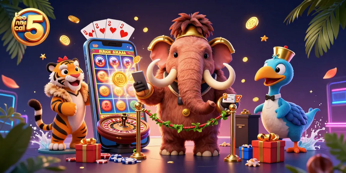 Experience exciting betting with keo nha cai 5 featuring vibrant casino characters and games.