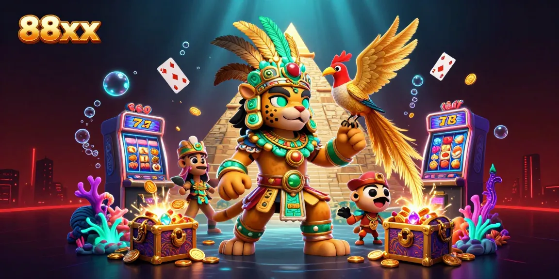 Experience thrilling casino adventures at 88xx with vibrant gaming elements and stunning visuals.